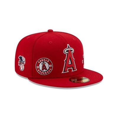 Los Angeles Angels Gorra | New Era MLB Multi 59fifty Fitted Cap Mexico - Rojos